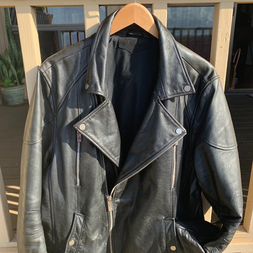 Leather jacket